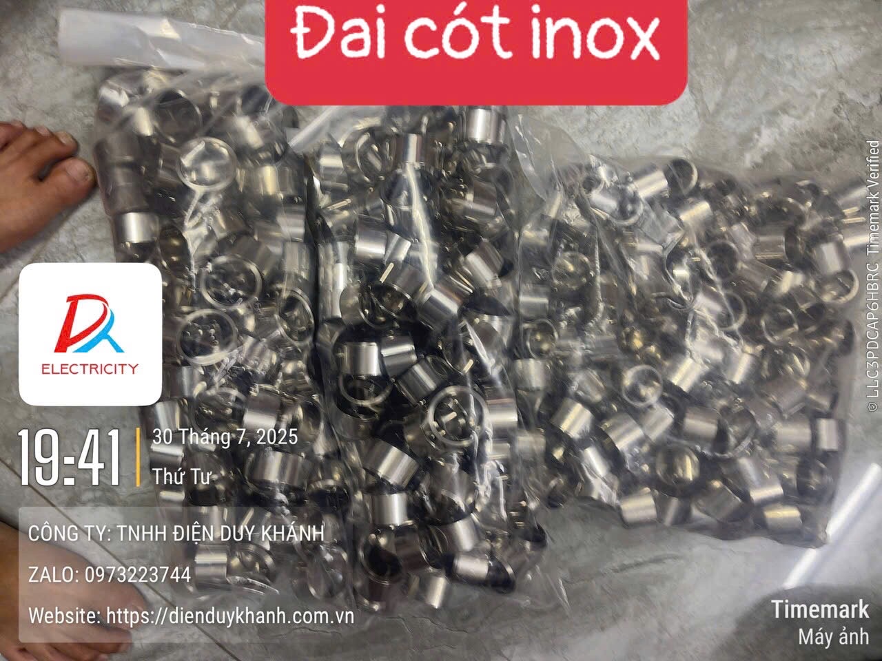 ĐAI COS INOX